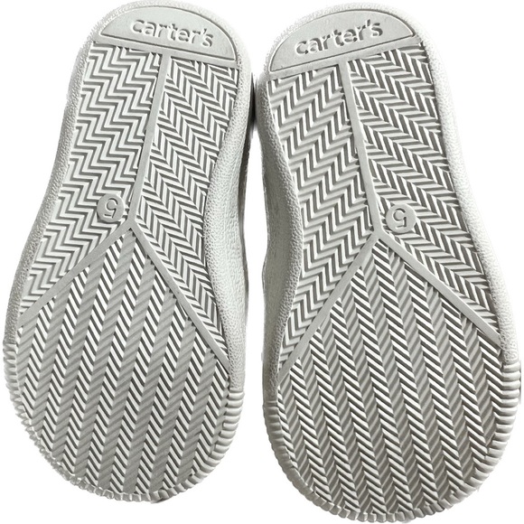 NWOT Carter’s Brown Leather Slip-Ons Toddler Sz 5 - Picture 6 of 7